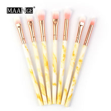 Load image into Gallery viewer, MAANGE Multifunctional 5/7/10pcs Marbling Makeup Brushes Set Eyeshadow Eyeliner Concealer Brush set Mini Make Up Brush Tool Kit