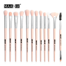 Load image into Gallery viewer, MAANGE New Make Up Brushes 3-12 PCS Professional Blending Eyeshadow Eyebrow Brush For Makeup Beauty Set