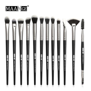 MAANGE New Make Up Brushes 3-12 PCS Professional Blending Eyeshadow Eyebrow Brush For Makeup Beauty Set