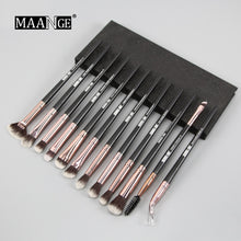 Load image into Gallery viewer, MAANGE New Make Up Brushes 3-12 PCS Professional Blending Eyeshadow Eyebrow Brush For Makeup Beauty Set