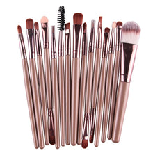 Load image into Gallery viewer, MAANGE Pro 15Pcs Makeup Brushes Set Eye Shadow Foundation Powder Eyeliner Eyelash Lip Make Up Brush Cosmetic Beauty Tool Kit Hot