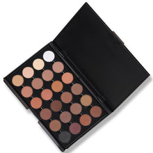 Load image into Gallery viewer, MEIS Eye Makeup Nudes Palette 18 Color Matte Eyeshadow Pallete glitter powder Eye Shadow Earth shadows brush set stamp pigment