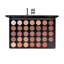 Load image into Gallery viewer, Makeup Pallete 35 Color Orange Eye Shadow Powder Pearly Matte Long-Lasting Glitter Eyeshadow