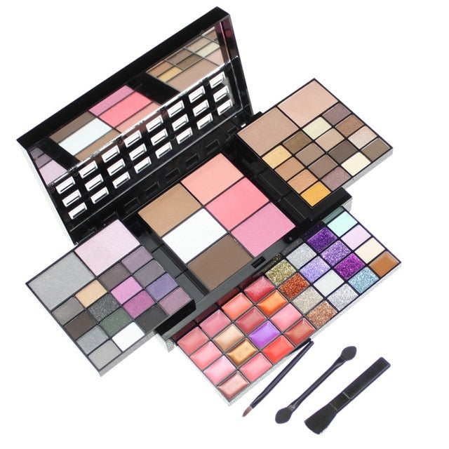 Makeup Sets 74 Colors Makeup Kits For Women Cosmetics Box Make Up Kit Maquiagem Profissional Completa Glitter Eyeshadow Pallete