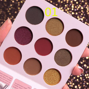 Matte Eyeshadow Palette Nude Minerals Professional Eye Shadow Powder Pigment Cosmetic Waterproof Matte Makeup Eyeshadow Pallete