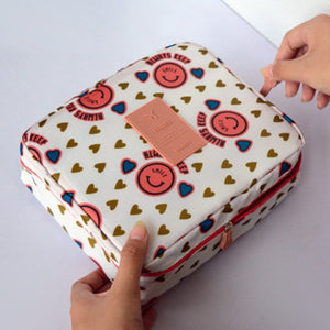 Multifunction Brand Women Cosmetic Bag  Organizer Waterproof Portable Makeup Bag Travel Necessity Beauty Case Wash Pouch