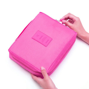 Multifunction Brand Women Cosmetic Bag  Organizer Waterproof Portable Makeup Bag Travel Necessity Beauty Case Wash Pouch