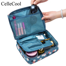 Load image into Gallery viewer, Multifunction Brand Women Cosmetic Bag  Organizer Waterproof Portable Makeup Bag Travel Necessity Beauty Case Wash Pouch