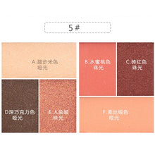 Load image into Gallery viewer, NOVO 6 Colors Silky Matte Glitter Eyeshadow Palette Set Makeup Eye Shadow Powder Pallete Make Up Pigment Beauty Cosmetic