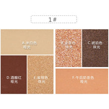Load image into Gallery viewer, NOVO 6 Colors Silky Matte Glitter Eyeshadow Palette Set Makeup Eye Shadow Powder Pallete Make Up Pigment Beauty Cosmetic