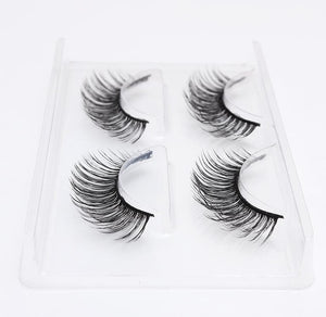 New 2/5 /8 pairs natural false eyelashes fake lashes long makeup 3d mink lashes eyelash extension mink eyelashes for beauty 03