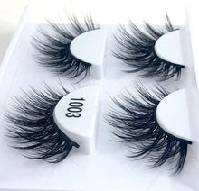 Load image into Gallery viewer, New 2/5 /8 pairs natural false eyelashes fake lashes long makeup 3d mink lashes eyelash extension mink eyelashes for beauty 03