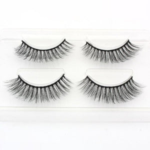 New 2/5 /8 pairs natural false eyelashes fake lashes long makeup 3d mink lashes eyelash extension mink eyelashes for beauty 03