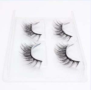 New 2/5 /8 pairs natural false eyelashes fake lashes long makeup 3d mink lashes eyelash extension mink eyelashes for beauty 03