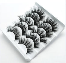 Load image into Gallery viewer, New 2/5 /8 pairs natural false eyelashes fake lashes long makeup 3d mink lashes eyelash extension mink eyelashes for beauty 03