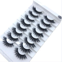 Load image into Gallery viewer, New 2/5 /8 pairs natural false eyelashes fake lashes long makeup 3d mink lashes eyelash extension mink eyelashes for beauty 03