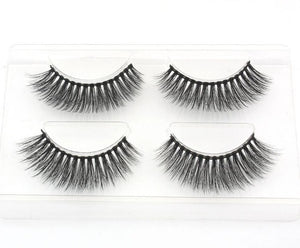 New 2/5 /8 pairs natural false eyelashes fake lashes long makeup 3d mink lashes eyelash extension mink eyelashes for beauty 03