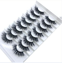 Load image into Gallery viewer, New 2/5 /8 pairs natural false eyelashes fake lashes long makeup 3d mink lashes eyelash extension mink eyelashes for beauty 03