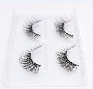 New 2/5 /8 pairs natural false eyelashes fake lashes long makeup 3d mink lashes eyelash extension mink eyelashes for beauty 03