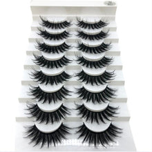 Load image into Gallery viewer, New 2/5 /8 pairs natural false eyelashes fake lashes long makeup 3d mink lashes eyelash extension mink eyelashes for beauty 03