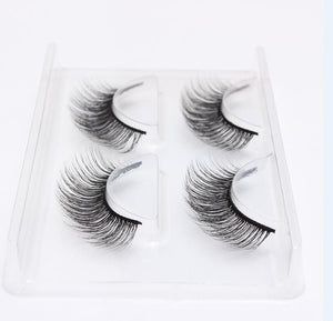 New 2/5 /8 pairs natural false eyelashes fake lashes long makeup 3d mink lashes eyelash extension mink eyelashes for beauty 03