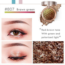 Load image into Gallery viewer, New HOLD LIVE Single Matte Eyeshadow Palette Gold Green Purple Pigment Glitter Polarized Light Eye Shadow Pallete Korean Makeup