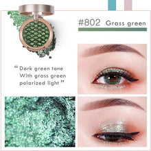 Load image into Gallery viewer, New HOLD LIVE Single Matte Eyeshadow Palette Gold Green Purple Pigment Glitter Polarized Light Eye Shadow Pallete Korean Makeup