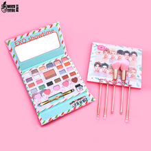 Load image into Gallery viewer, New Korea EXO Eye Makeup Nudes Palette 26Colors Matte Eyeshadow Pallete Glitter Powder Eye Shadow with Brush Set Stamp Pigment