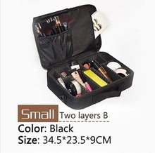 Load image into Gallery viewer, New Upgrade Large Capacity Cosmetic Bag Hot-selling Professinal Women Travel Makeup Case