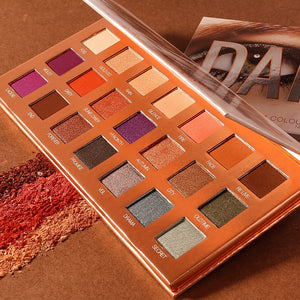 O.TWO.O Eyeshadow Palletes 21 Colors Ultra Fine Powder Pigmented Shadows Glitter Diamond Shimmer Makeup Eye Shadow Palette
