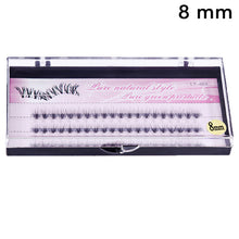 Load image into Gallery viewer, OSHIONER Natural Fake Eye Lashes 60pcs 8/10/12/14mm Makeup Individual Cluster Eye Lashes Grafting Fake False Eyelashes