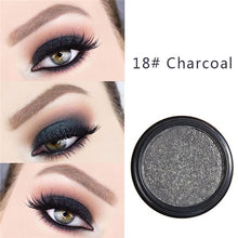 Load image into Gallery viewer, PHOERA Makeup Glitter Eyeshadow Pallete Pigment Shimmer Powder Makeup Water-Resistant Maquillaje Random Color Brush TSLM1