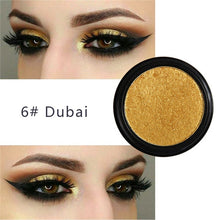 Load image into Gallery viewer, PHOERA Makeup Glitter Eyeshadow Pallete Pigment Shimmer Powder Makeup Water-Resistant Maquillaje Random Color Brush TSLM1