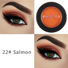 Load image into Gallery viewer, PHOERA Makeup Glitter Eyeshadow Pallete Pigment Shimmer Powder Makeup Water-Resistant Maquillaje Random Color Brush TSLM1