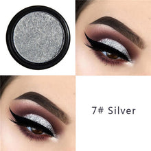 Load image into Gallery viewer, PHOERA Makeup Glitter Eyeshadow Pallete Pigment Shimmer Powder Makeup Water-Resistant Maquillaje Random Color Brush TSLM1