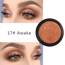 Load image into Gallery viewer, PHOERA Makeup Glitter Eyeshadow Pallete Pigment Shimmer Powder Makeup Water-Resistant Maquillaje Random Color Brush TSLM1