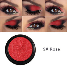 Load image into Gallery viewer, PHOERA Makeup Glitter Eyeshadow Pallete Pigment Shimmer Powder Makeup Water-Resistant Maquillaje Random Color Brush TSLM1