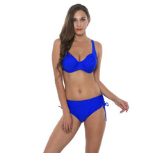 Load image into Gallery viewer, Polovi Sexy Feather Plus Size Swimwear Women Push Up Swimsuit Large Size Striped Mid Waist Bikinis De Las Mujeres 2019 Beachwear