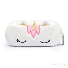 Load image into Gallery viewer, Portable Cartoon Cat Makeup Bag Coin Storage Case Travel Makeup Flannel Pouch Cute Cosmetic Bag Cases For Women Girls