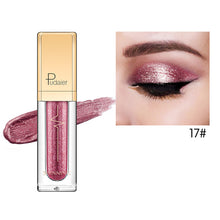 Load image into Gallery viewer, Pudaier 18 Colors Eye Shadow Shine Smoky Shadows Eyeshadow Pallete Waterproof Liquid Shimmer Glitter Eyeshadows Cosmetics Makeup