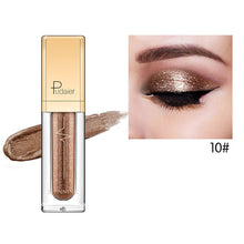 Load image into Gallery viewer, Pudaier 18 Colors Eye Shadow Shine Smoky Shadows Eyeshadow Pallete Waterproof Liquid Shimmer Glitter Eyeshadows Cosmetics Makeup