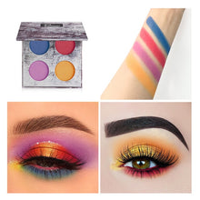 Load image into Gallery viewer, Pudaier 4color/set Eyeshadow Pallete Splash Ink Series Eye Shadow Makeup Portable Full Professional Makeup Pallete Cosmetics