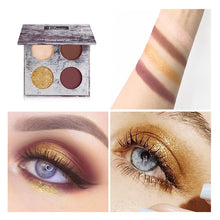 Load image into Gallery viewer, Pudaier 4color/set Eyeshadow Pallete Splash Ink Series Eye Shadow Makeup Portable Full Professional Makeup Pallete Cosmetics