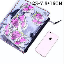 Load image into Gallery viewer, QEHIIE Cosmetic Bags High Quality Polyeste Makeup Bags Travel Organizer Necessary Beauty Case Toiletry Bag Bath Wash Make up Box