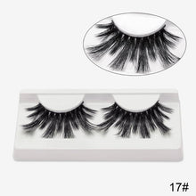 Load image into Gallery viewer, SEXYSHEEP 1/3/7pairs 25mm 3D Mink Lashes Natural Long False Eyelashes Volume Fake Lashes Makeup Extension Eyelashes maquiagem