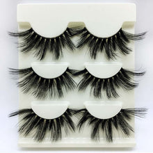 Load image into Gallery viewer, SEXYSHEEP 1/3/7pairs 25mm 3D Mink Lashes Natural Long False Eyelashes Volume Fake Lashes Makeup Extension Eyelashes maquiagem