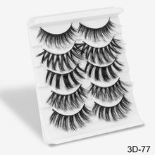 Load image into Gallery viewer, SEXYSHEEP 5Pairs 3D Mink Hair False Eyelashes Natural/Thick Long Eye Lashes Wispy Makeup Beauty Extension Tools