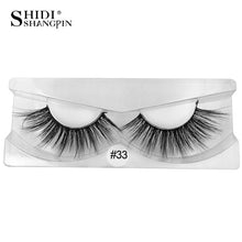 Load image into Gallery viewer, SHIDISHANGPIN 1 box mink eyelashes natural long 3d mink lashes hand made false eyelashes full strip lashes makeup false eyelash