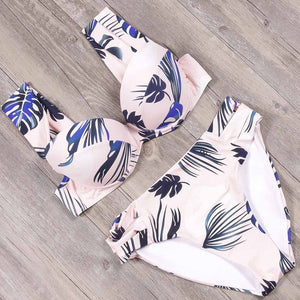 TCBSG Bikinis 2019 Sexy Swimwear Women Swimsuit Push Up Brazilian Bikini set Bandeau Summer Beach Bathing Suits female Biquini