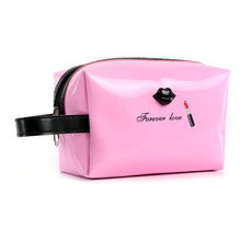 Load image into Gallery viewer, UOSC 2018 Women Female Travel Portable PU Cosmetic Case Bright Color Cosmetic Bag Woman Bags Multifunction Makeup Bag Neceser